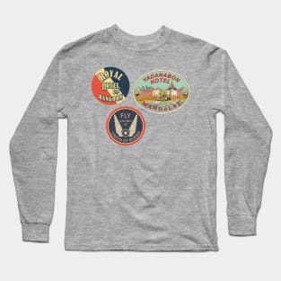 Hotels & Travel, Burma Long Sleeve T-Shirt